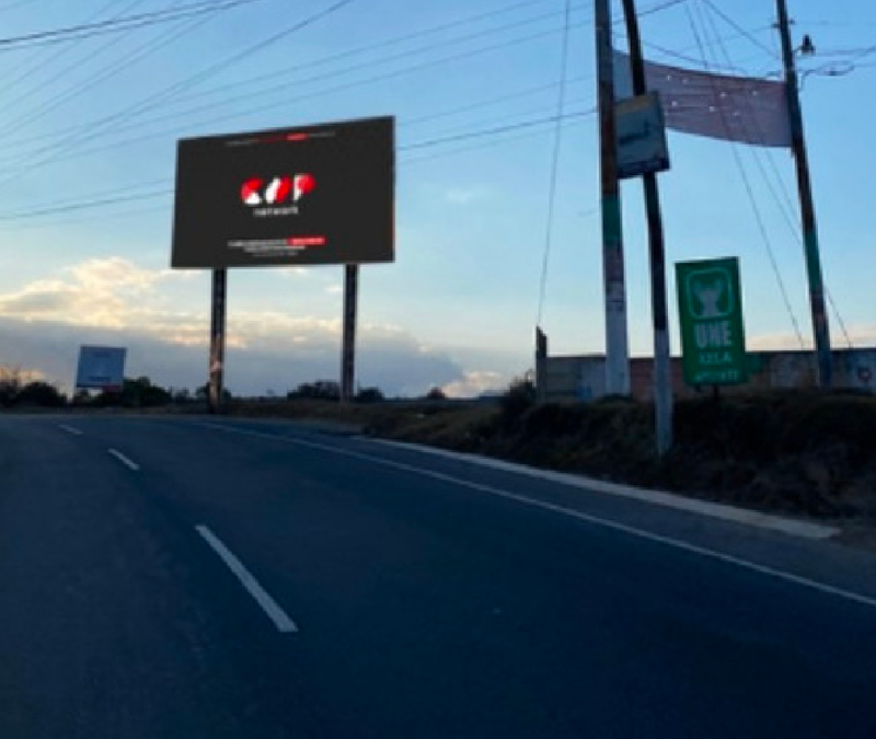 Entrada carretera Aeropuerto Los Altos